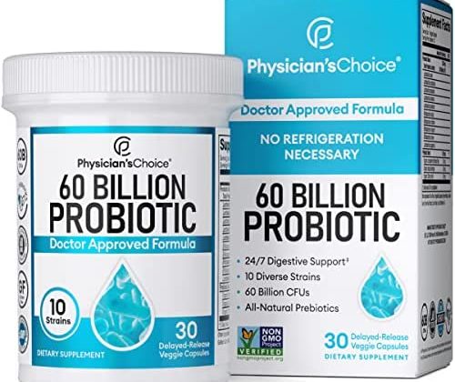 Physician’s CHOICE Probiotics 60 Billion CFU – A Game-Changer in Digestive Wellness