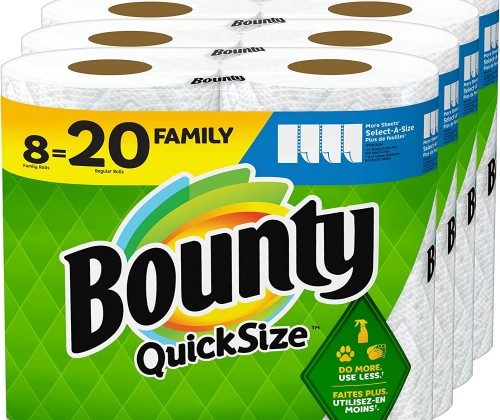 Bounty Quick-Size Paper Towels: The Ultimate Cleaning Companion