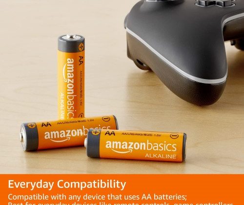 AmazonBasics Performance Alkaline Batteries – The Reliable Choice for Your Home and Electronics