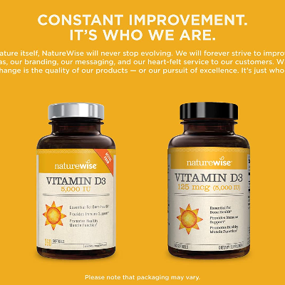 NatureWise Vitamin D3 Softgels – The Ultimate Solution for Optimal Health