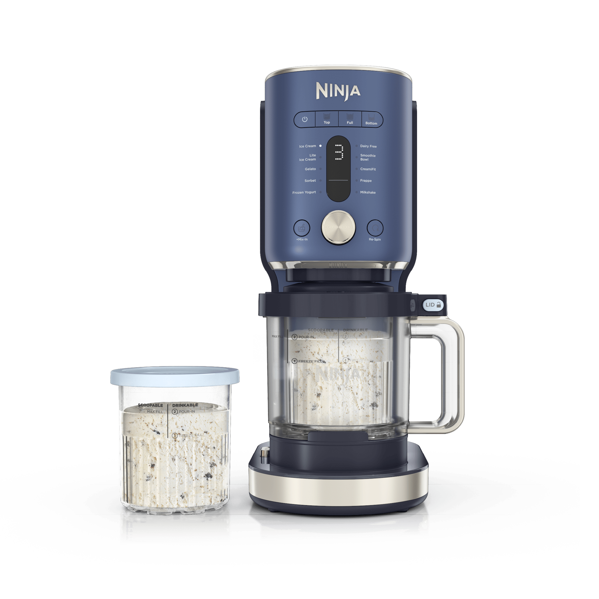 Ninja Creami XL 11-in-1 ice cream maker in navy