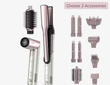 Shark Glam™ Build Your Own Hair Styler in Pink