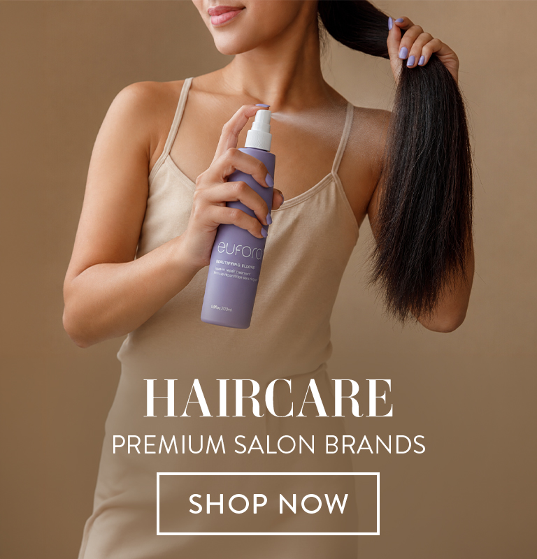 Haircare, premium salon brands, shop now
