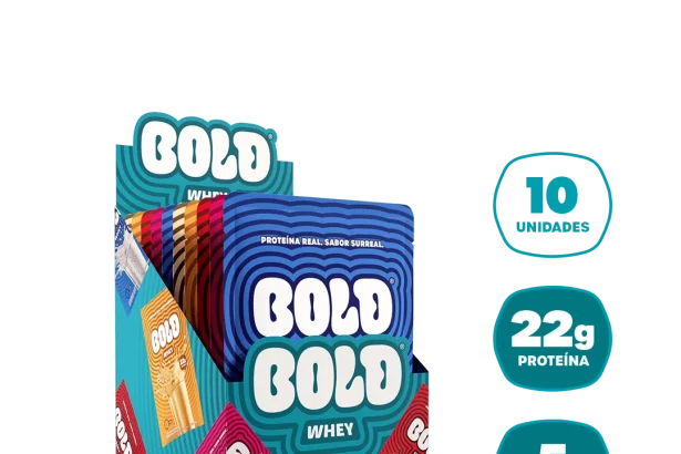 BOLD Whey Caixa Mista (Display com Sachês de 30g)