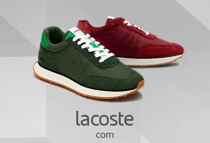 Coleção Casual Lacoste