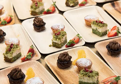 Dessert- und Gebäckschalen