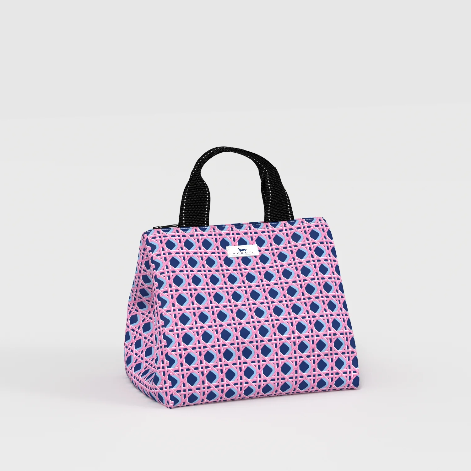 Eloise Lunch Bag in Wisteria Cane