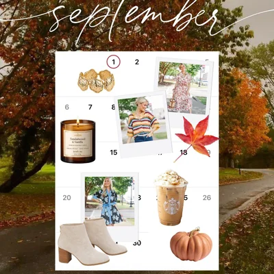 Hello, September! 🍂🤎 We’re ready for cozy sweaters, cute boots, pumpkin spice everything, and all the fall outfits we’