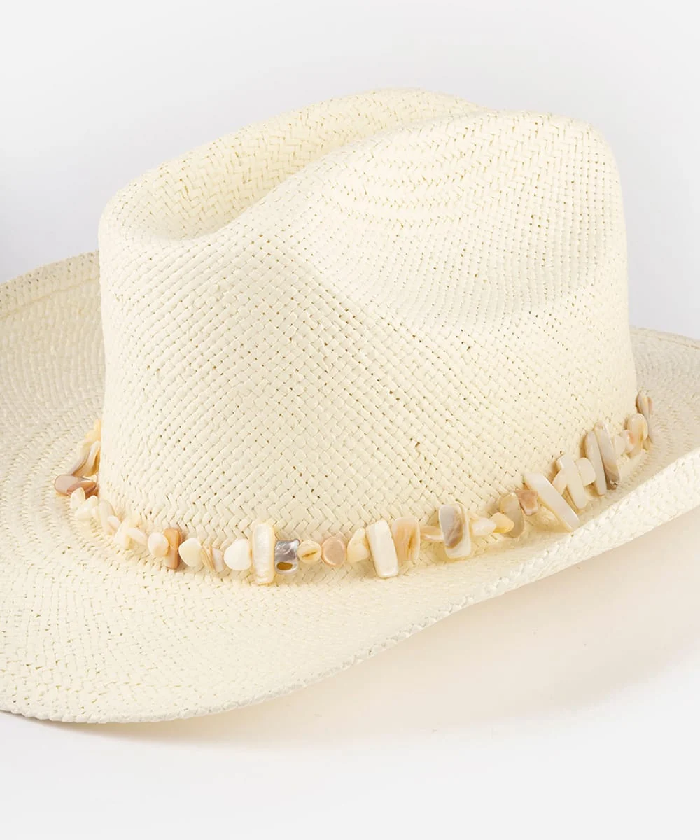 Mixed Natural Shell Hat Band