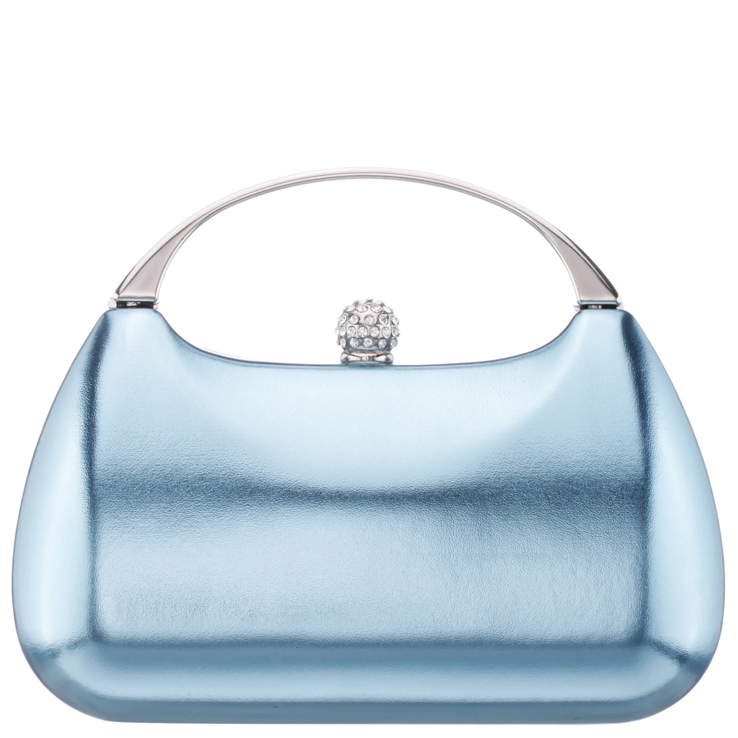 Nina Brando Clutch in Icy Blue