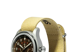 Smokey Bear Tan Canvas NATO Strap