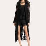 Alix Lace Trench Coat