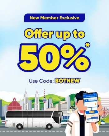 Book Bus, Train & Ferry Ticket Online in Malaysia & Singapore