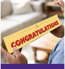 Cadbury Congratulations Gift Range