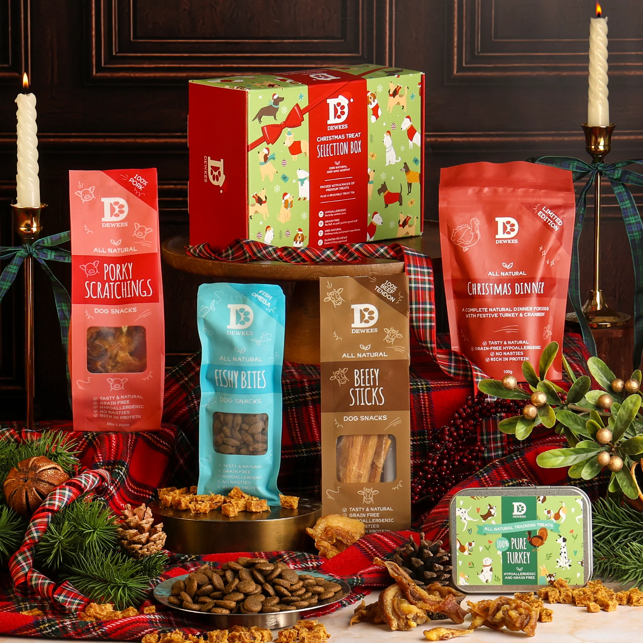 Christmas Dog Selection Gift Box