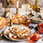 Christmas food hall