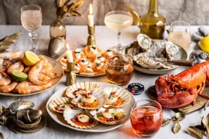 Christmas food hall