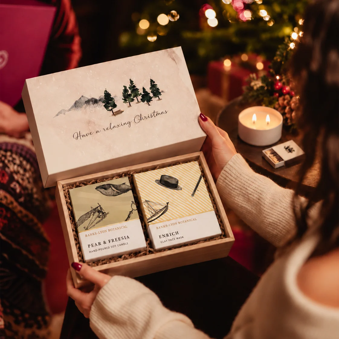 Christmas Self-Care Night In Gift Set