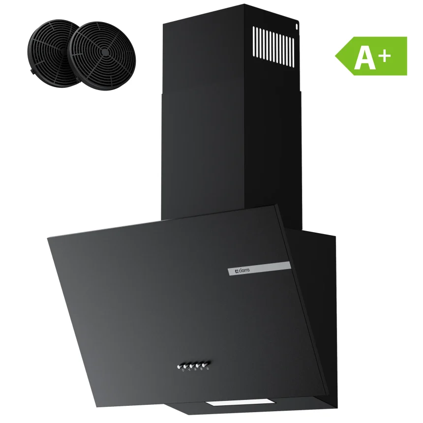 Ciarra Hotte Inclinée 60cm Noire (CBCB6765A)