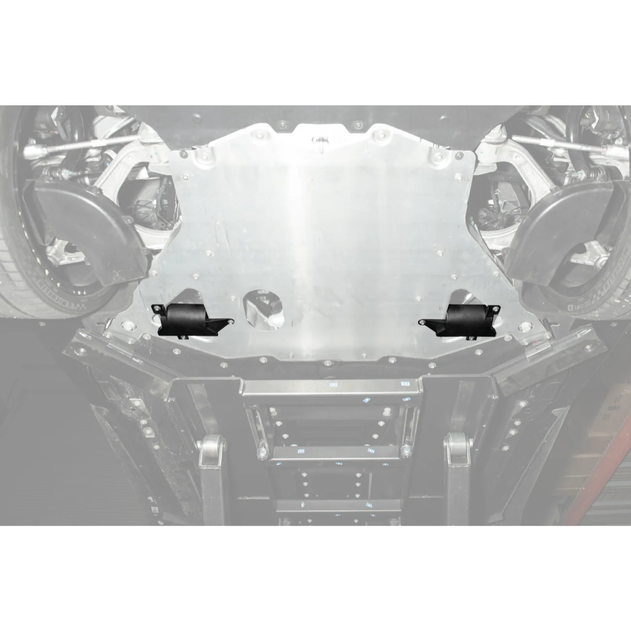 2020-Present Corvette C8 Track Style Underbody Air Deflector Duct Scoops