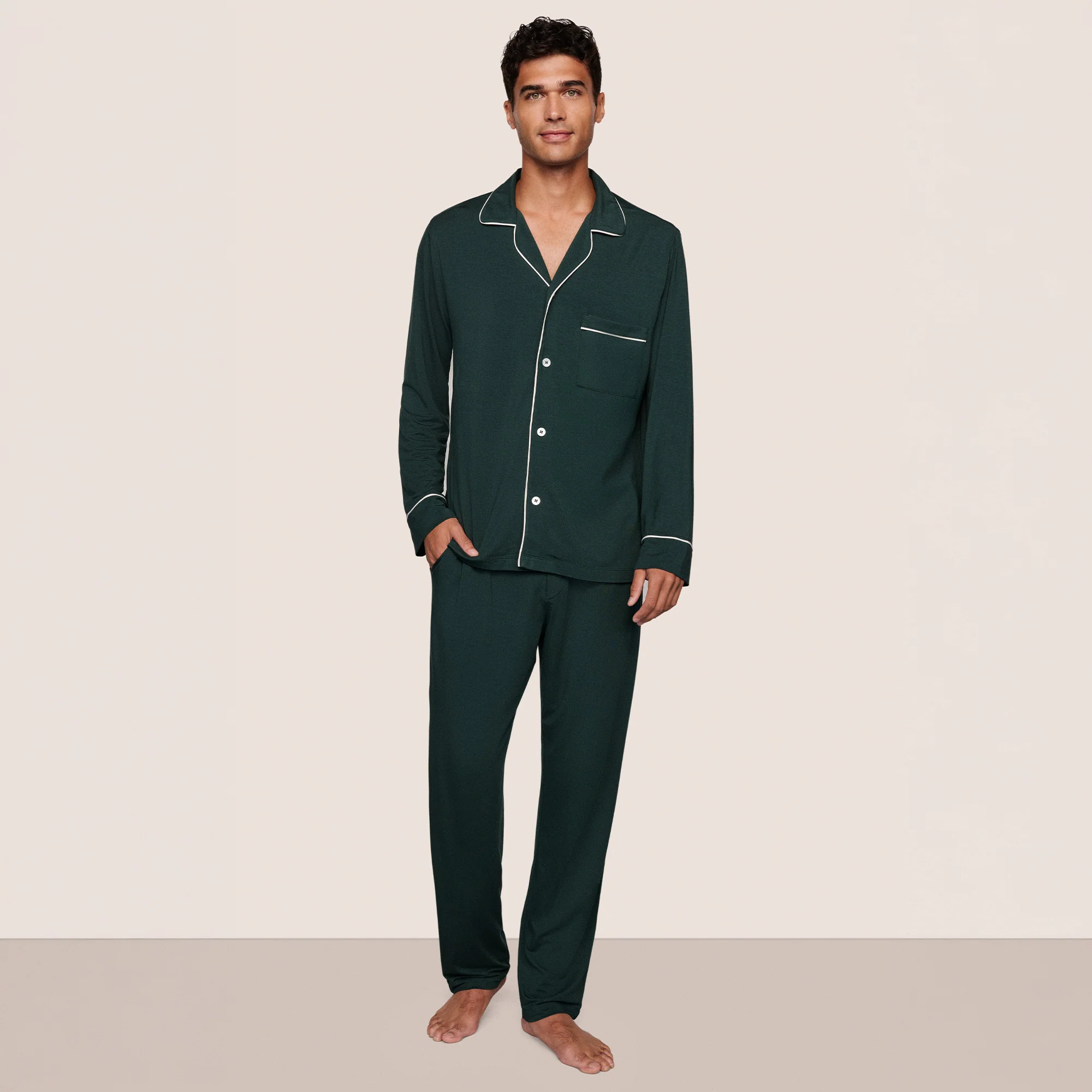 Eberjey William Long PJ Set