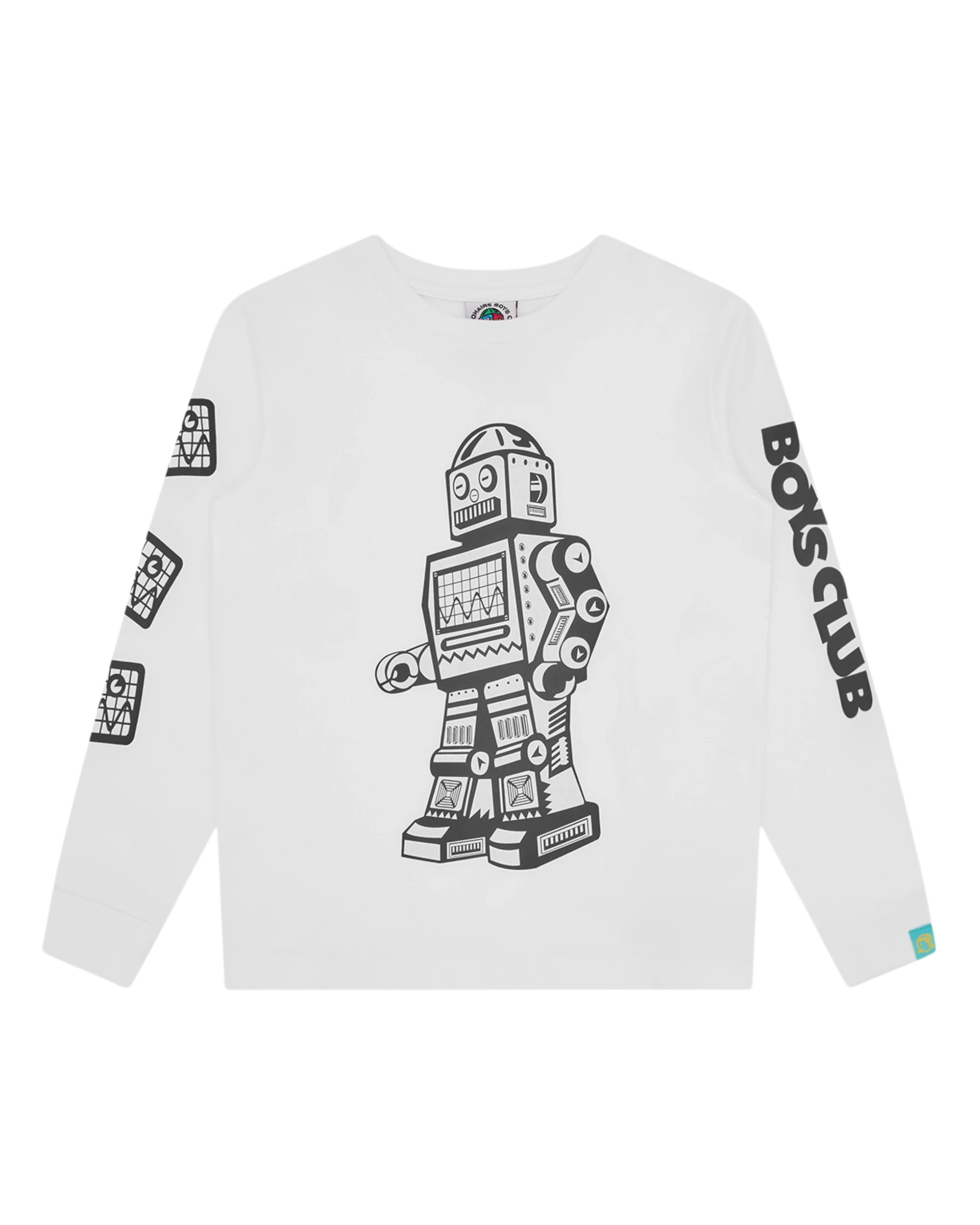 Kids Walking Robot LS T-Shirt