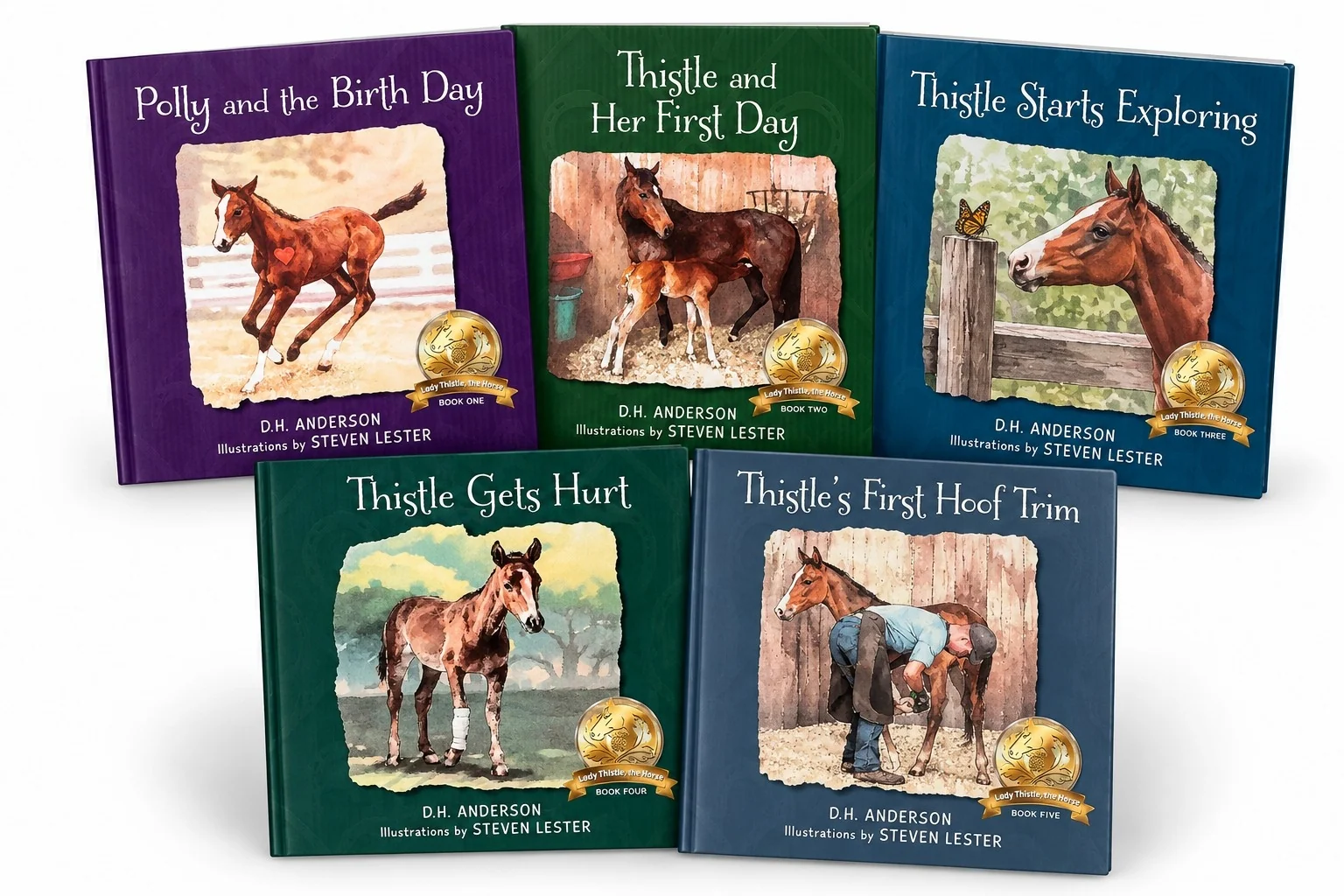 Lady Thistle Book Collection: 15-Volume Hardcover Set