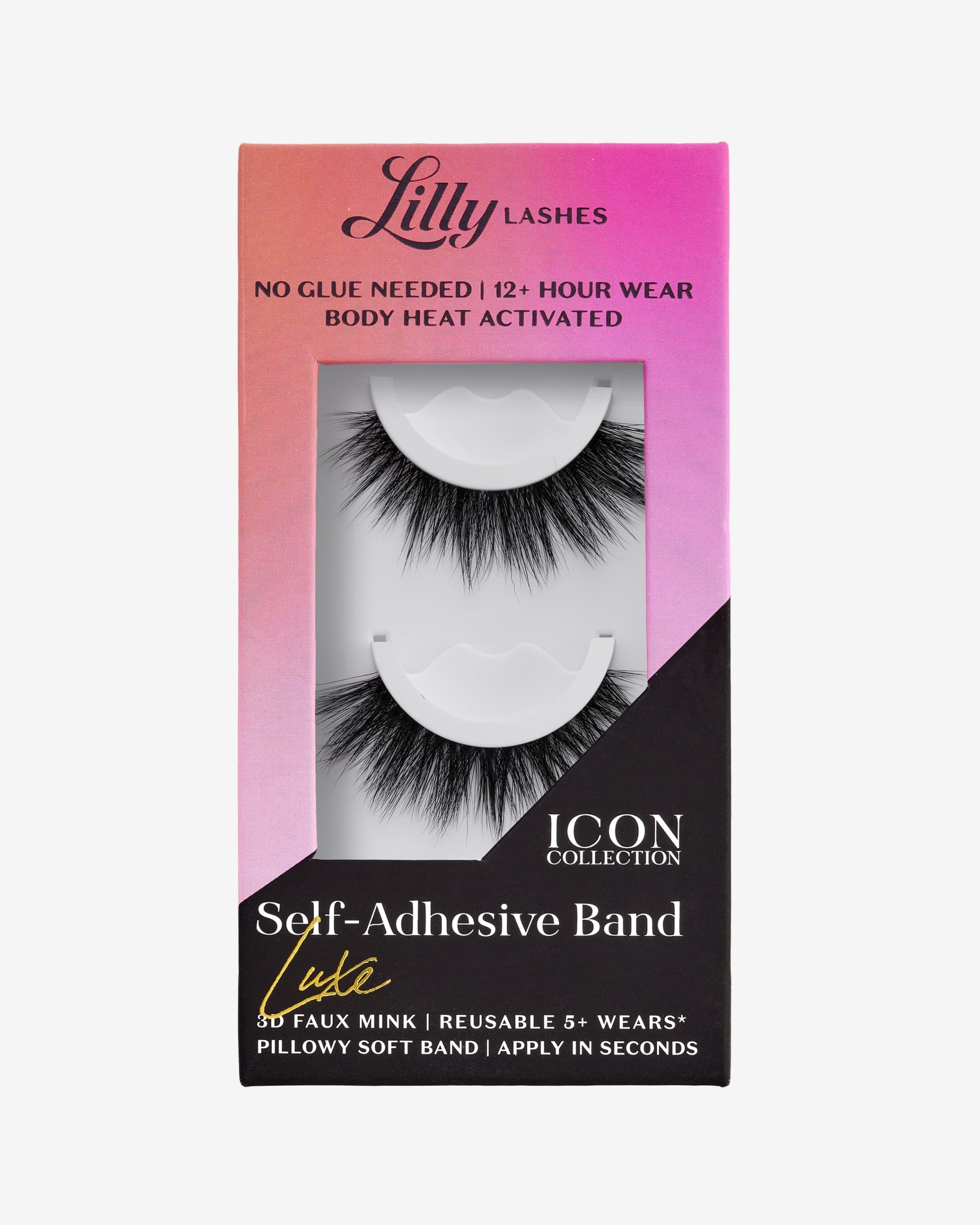 Luxe Self-Adhesive Faux Mink Lashes