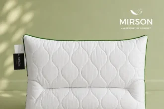 Mirson Premium Eco Aloe Vera No. 147 Orthopedic Pillow – Medium Loft