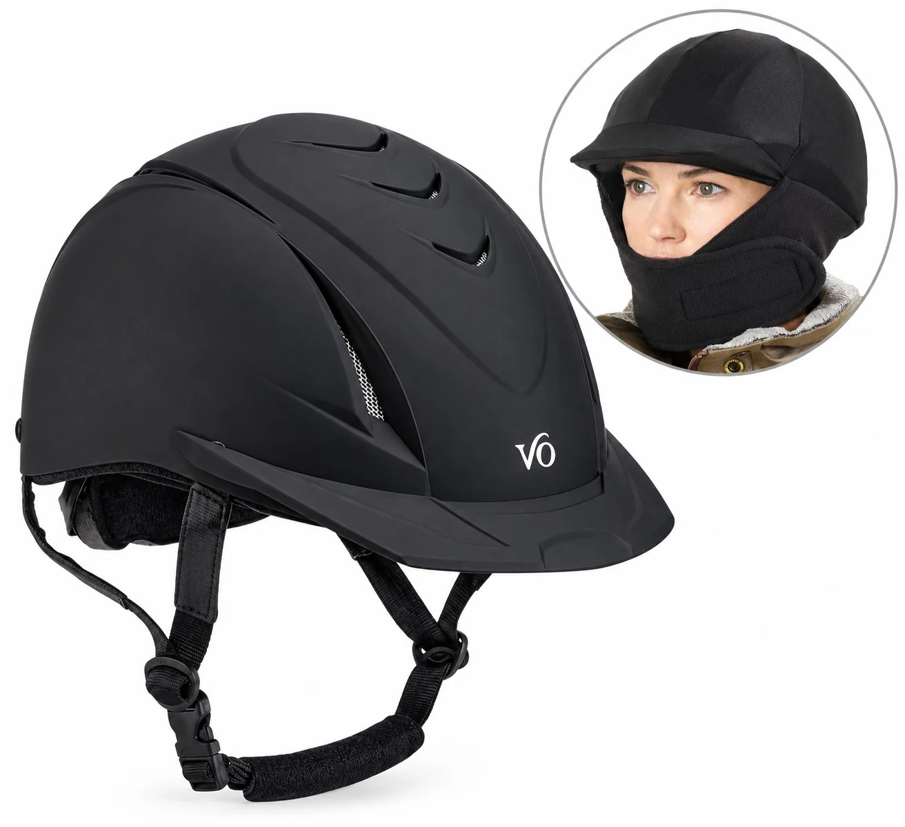 Ovation Schooler Helmet with Winter Cover