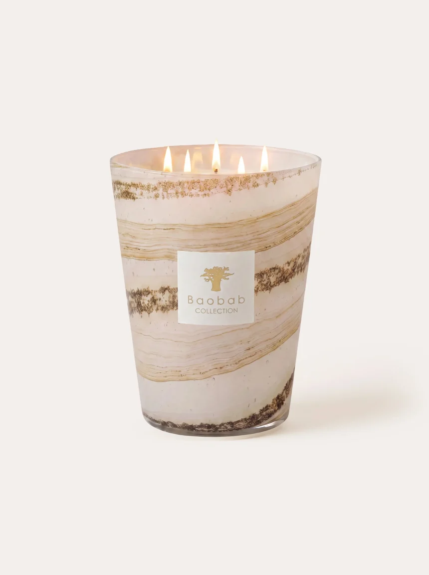 Scented Candle Sand Siloli