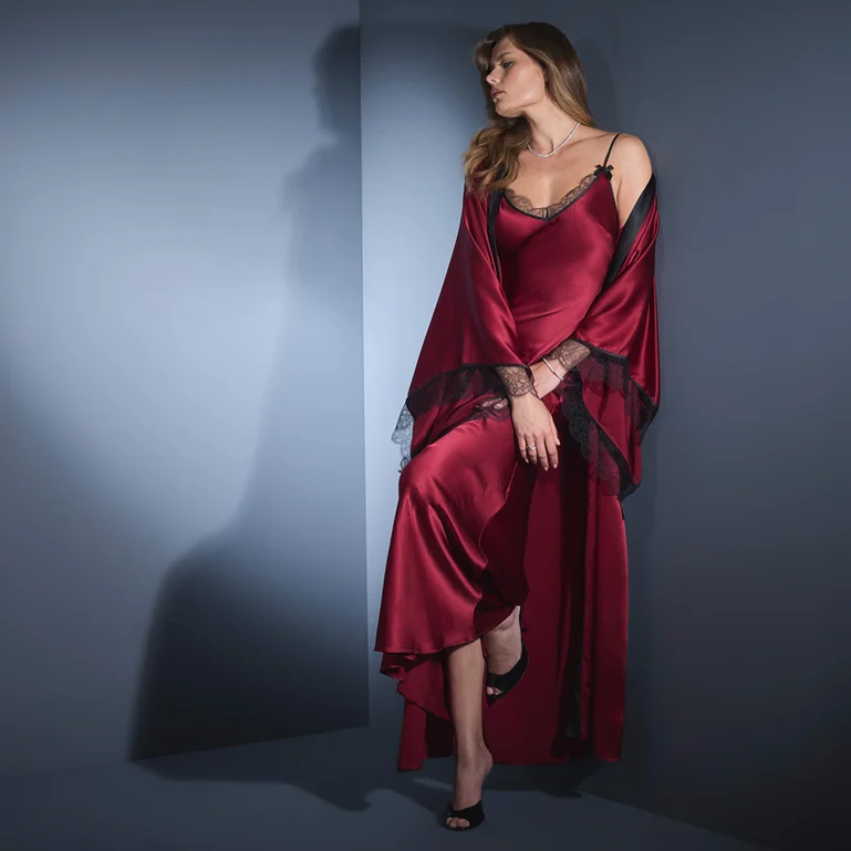 Sumptuous Silk & Lace Nightwear