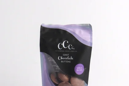 Toffee &amp; Sea Salt Chocolate Buttons (130g)