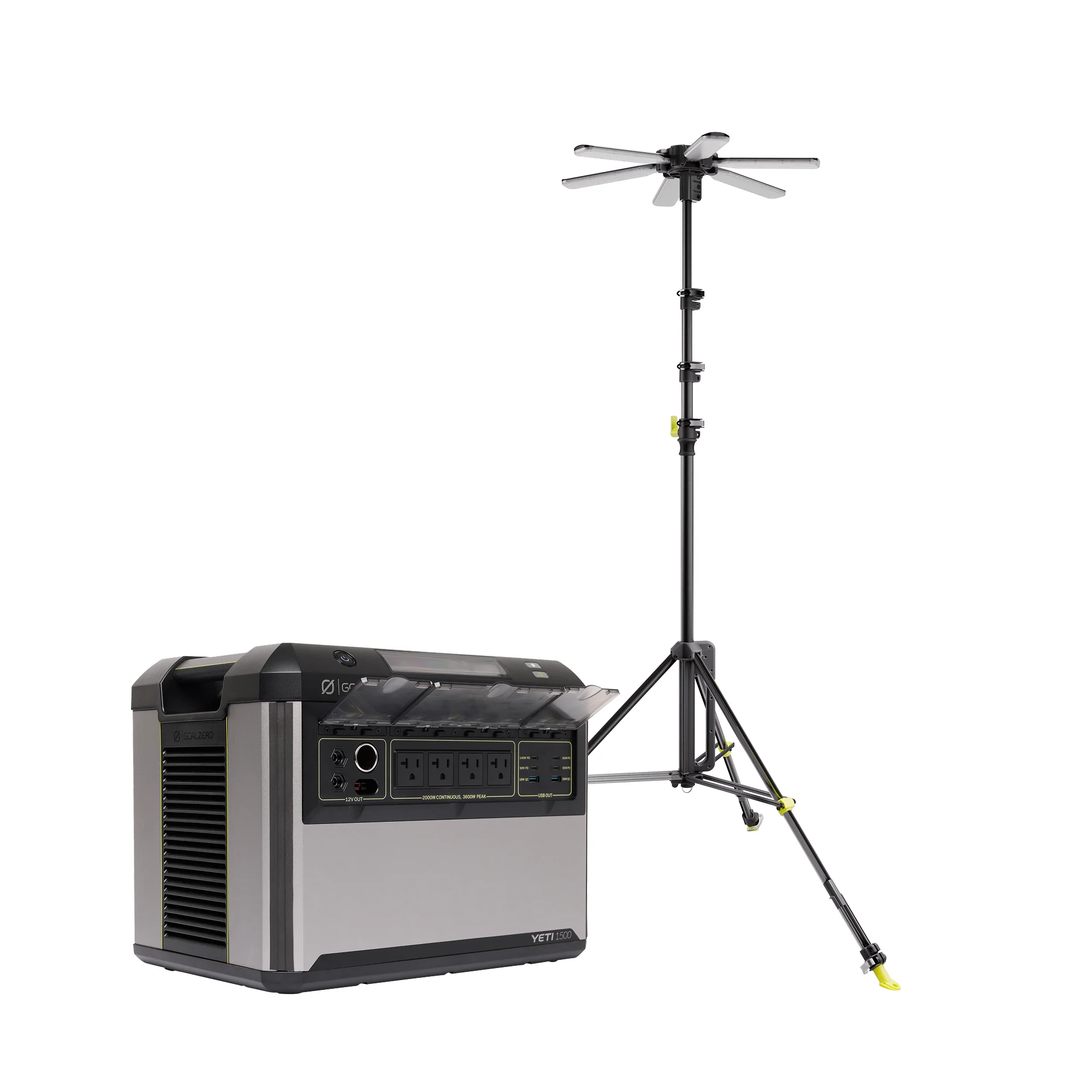 Yeti 1500 + Skylight Telescoping Area Light Kit
